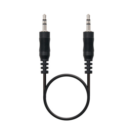 Cabo Jack 3.5mm Macho-Macho 20CM (Preto) - NANOCABLE