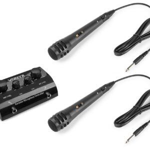Controlador Karaoke p/ 2 Microfones (AV430B) - VONYX
