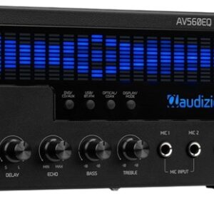 Amplificador Hi-Fi Surround 5.1 390W BLUETOOTH/USB/MP3/FM/AUX/MIC (AV560EQ) - AUDIZIO