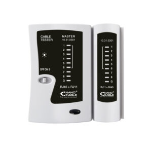 Testador Cabos de Rede RJ11/12/45 - Nanocable
