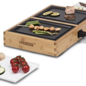 Grelhador Dinner4two Pure M?vel 2x 210W - PRINCESS
