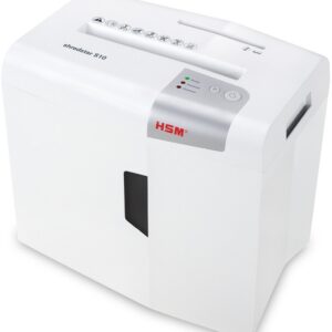 Destruidora de Documentos Shredstar S10 6mm (Prateado/Branco) - HSM