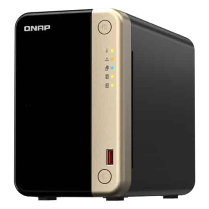 NAS QNAP TS-264-8G Celeron N5105/N5095 4Core 8Gb 2xHDD 3.5" - 2.5" Sata 6Gb/S 2x2.5GbE 4xUSB