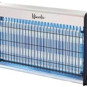 Mata Insetos Eléctrico Dodoma LED 2x 7W (Cinzento/Preto) - NÁVELIS