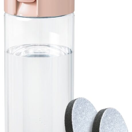 Garrafa Purificadora de Água Vital 600ml c/ 2 Filtros (Rosa Claro) - BRITA