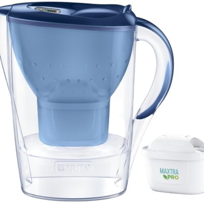 Jarro de Filtro Água Marella 2,4L c/ Filtro Maxtra Pro PP (Azul) - BRITA