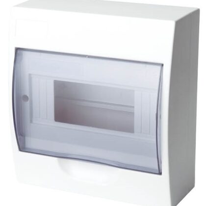 Quadro 8 Módulos c/ Porta Transparente - GSC