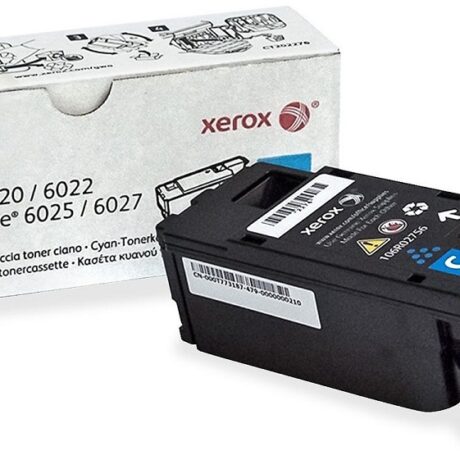 Toner Phaser 6020/6022 WorkCentre 6025/6027 Azul (1.000 Páginas) - XEROX