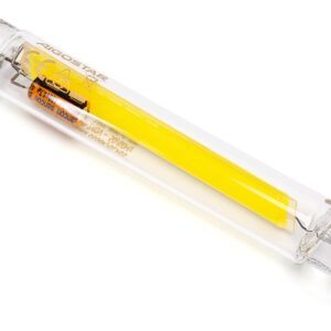 Lampada LED R7S 118mm 8W Branco Quente 3000K 830Lm - Vidro