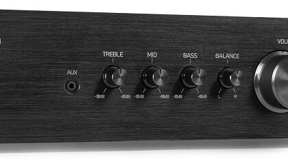 Amplificador Hi-Fi 400W 2 Canais Preto (AD200B) - AUDIZIO