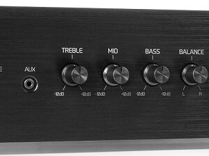 Amplificador Hi-Fi 400W c/ Leitor MP3 e CD Player AD420B (Preto) - AUDIZIO