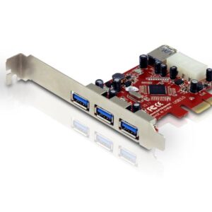 Placa PCI Express 4 Portas USB 3.0 - C4USB3EXI - CONCEPTRONIC