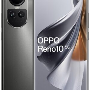 Smartphone Reno 10 5G 6.7 8GB/256GB Dual SIM Android 13 (Cinzento/Prateado) - OPPO