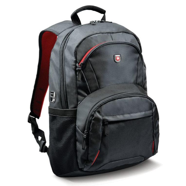 Mochila 17,3 Houston (Preto/Vermelho) - Port Designs