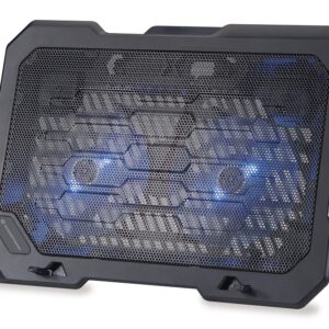 Base Refrigeradora Cooling Pad p/ Portátil 15.6 2 Fans - THANA 01B - Conceptronic
