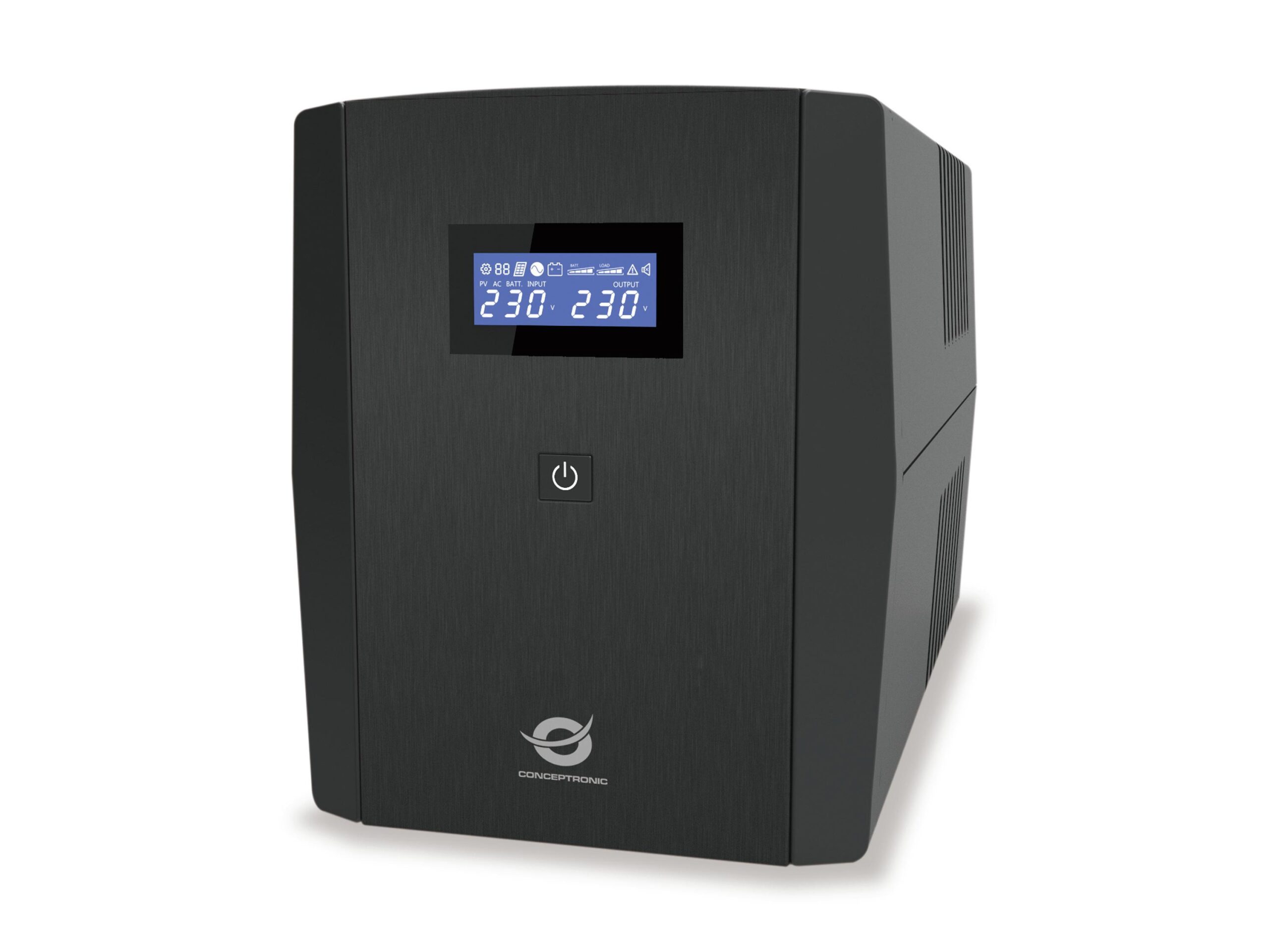 UPS 2200VA 1320W IEC + Schuko Socket - ZEUS04EM - Conceptronic