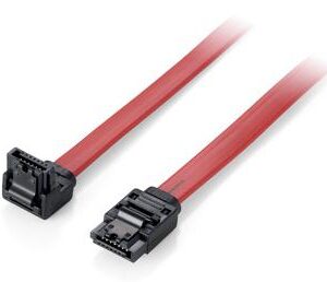 Cabo SATA Interno 6Gbps ?ngulo Recto (50cm) - EQUIP