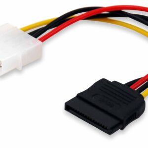 Cabo Alimentação SATA » Molex 4 Pin (15cm) - EQUIP