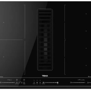 Placa de Indu??o MasterSense Air 80cm 6 Zonas 7400W AFF 87601 MST c/ Exaustor (Preto) - TEKA