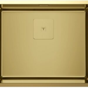 Lava Loiça Retangular Encastrado Flexlinea RS15 50.40 (Dourado) - TEKA