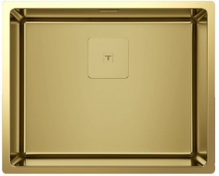 Lava Loiça Retangular Encastrado Flexlinea RS15 50.40 (Dourado) - TEKA
