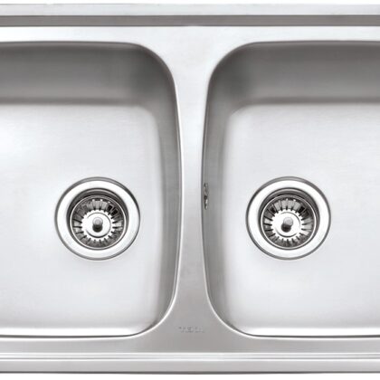 Lava Loiça Duplo de Encastre Starbright 80 E-XP 2B (Inox) - TEKA