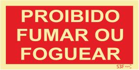 Sinais de Proibição - Alumínio (0.8mm espessura) 400x200mm