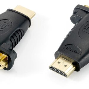 Ficha Adaptadora HDMI A Macho – DVI Femea – EQUIP