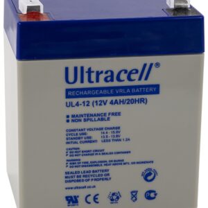 Bateria Chumbo 12V 4Ah (90 x 70 x 101 mm) - Ultracell