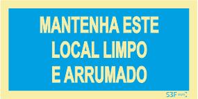 Sinal de Informação - Vinil 200x100mm