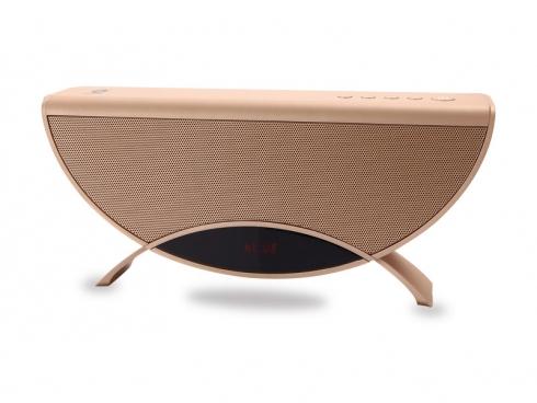 Coluna APOLLYON Wireless Bluetooth Gold - CONCEPTRONIC