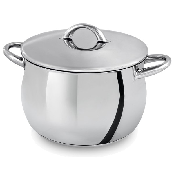 Panela 20 Domus c/ Asas 4,1L (Aço Inoxidável) - SILAMPOS