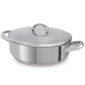 Caçarola de Indução c/Asas 5.3L (Aço Inoxidável) - SILAMPOS