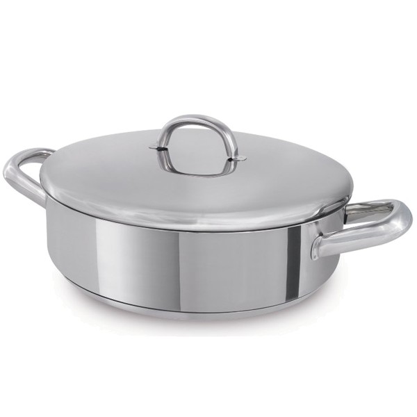 Caçarola de Indução c/Asas 5.3L (Aço Inoxidável) - SILAMPOS