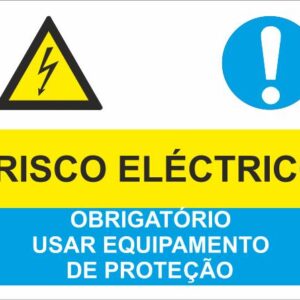 Sinal Composto - PVC Opaco 400x300mm
