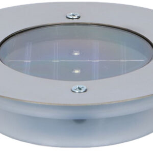 Luz Solar 2 LEDs Redondo p/ Jardim (Ø140mm) - GRUNDIG