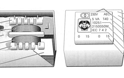 Transformador Encapsulado 5VA 1 x 24V / 1 x 0,208A