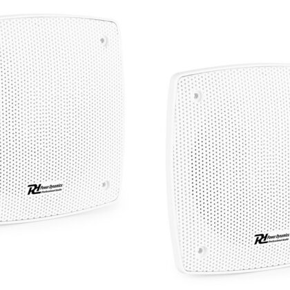 Pack 2x Altifalantes de Tecto/Painel 5.25 100W 2 Vias à Prova de Água IPX5 (MS70) - Power Dynamics