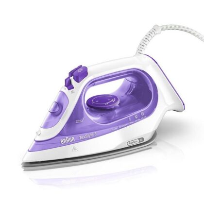 Ferro de Engomar a Vapor SI3042VI 2350W (Branco/Violeta) - BRAUN