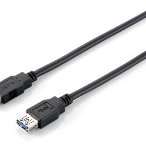 Cabo USB 3.0 A Macho - USB3.0 A Femea (2 mts) - EQUIP