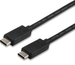 Cabo USB 2.0 Tipo C Macho/Macho (1 metro) – EQUIP
