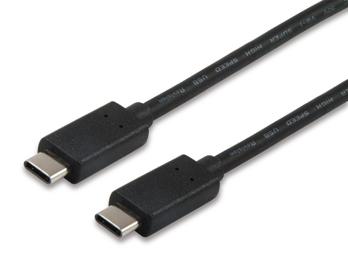 Cabo USB 2.0 Tipo C Macho/Macho (1 metro) - EQUIP