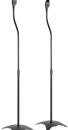 Pack 2x Suportes de Chão Preto p/ Colunas Satélite (HTS10) - AUDIZIO