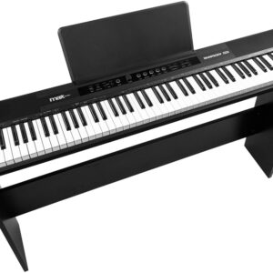 Piano Digital 88 Teclas c/ Suporte p/ Mobili?rio (RhapsodyDP88P) - MAX