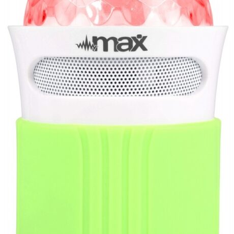 Coluna Mini Portátil LEDs Efeitos RGB c/ Leitor FM, MiniSD, MP3, AUX e Bluetooth (MX2) - MAX