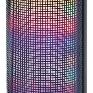 Coluna Mini Port?til LEDs RGB c/ Leitor MP3 USB/SD e Bluetooth - ESPERANZA