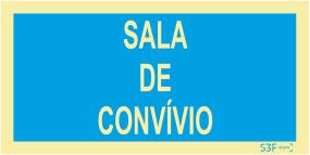 Sinal de Condomínio - Fotoluminescente 1F. 200x100mm