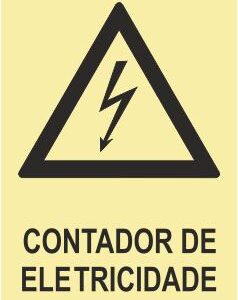 Sinal de Condom?nio - Fotoluminescente 1F. 100x150mm