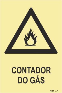 Sinal de Condomínio - Fotoluminescente 1F. 150x200mm