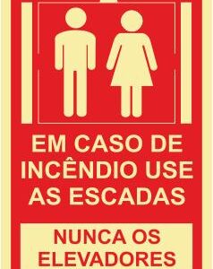 Sinal de Condom?nio - Vinil 100x150mm